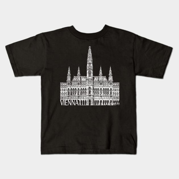 Vienna Kids T-Shirt by TravelTs